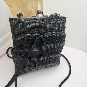 LANCOME, Black, cocktail or whimsical clubbing,  clutch/crossbody bag